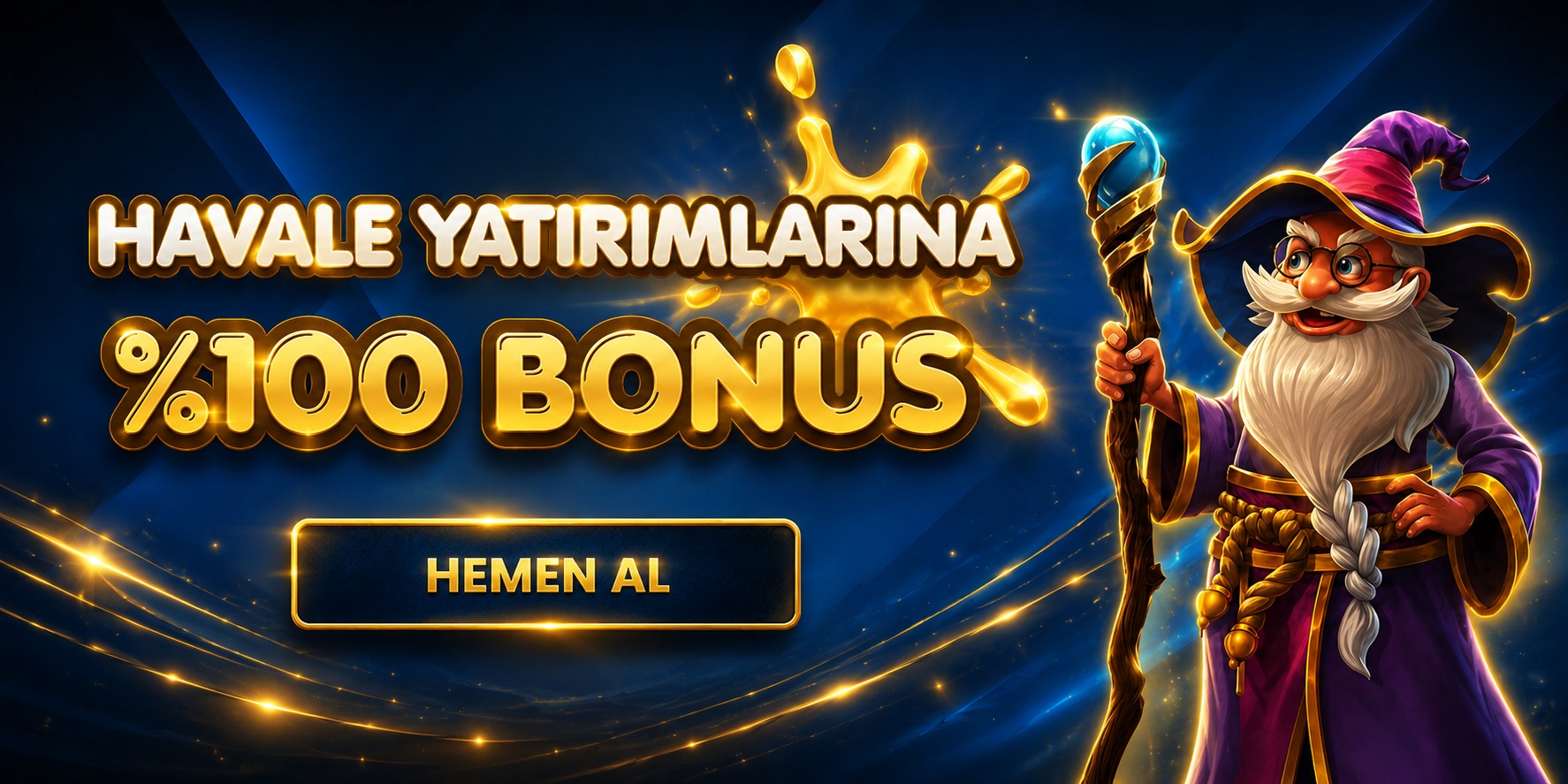 Havale Yatırımlarına %100 Bonus